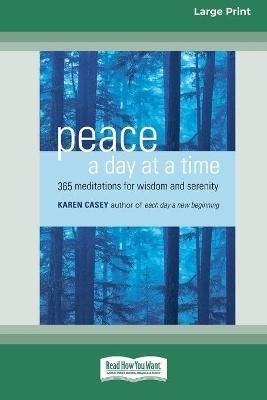 Peace a Day at a Time By Casey 9780369370969 (Paperback)