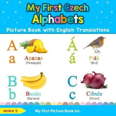 My First Czech Alphabets Picture Book with English Translations By S