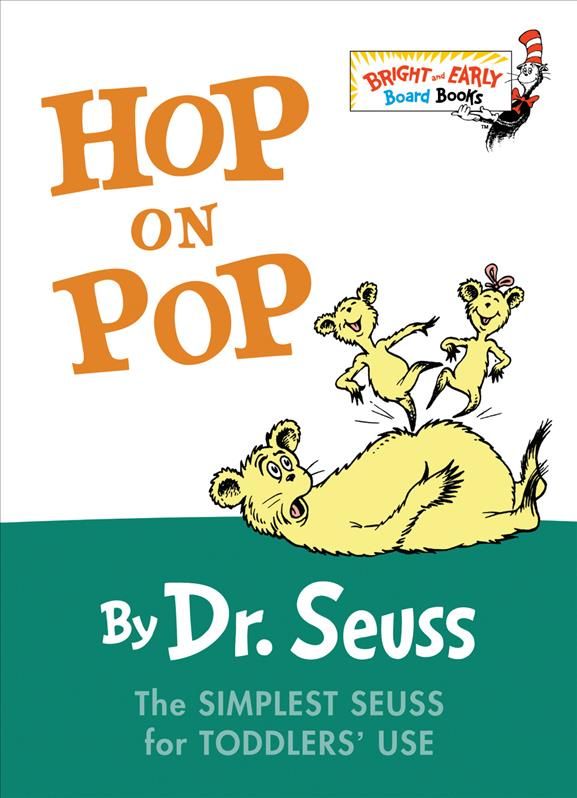 Hop on Pop By Seuss 9780375828379 (Board book)