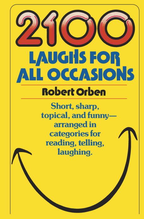 2100 Laughs for All Occasions By Orben, Robert 9780385234887