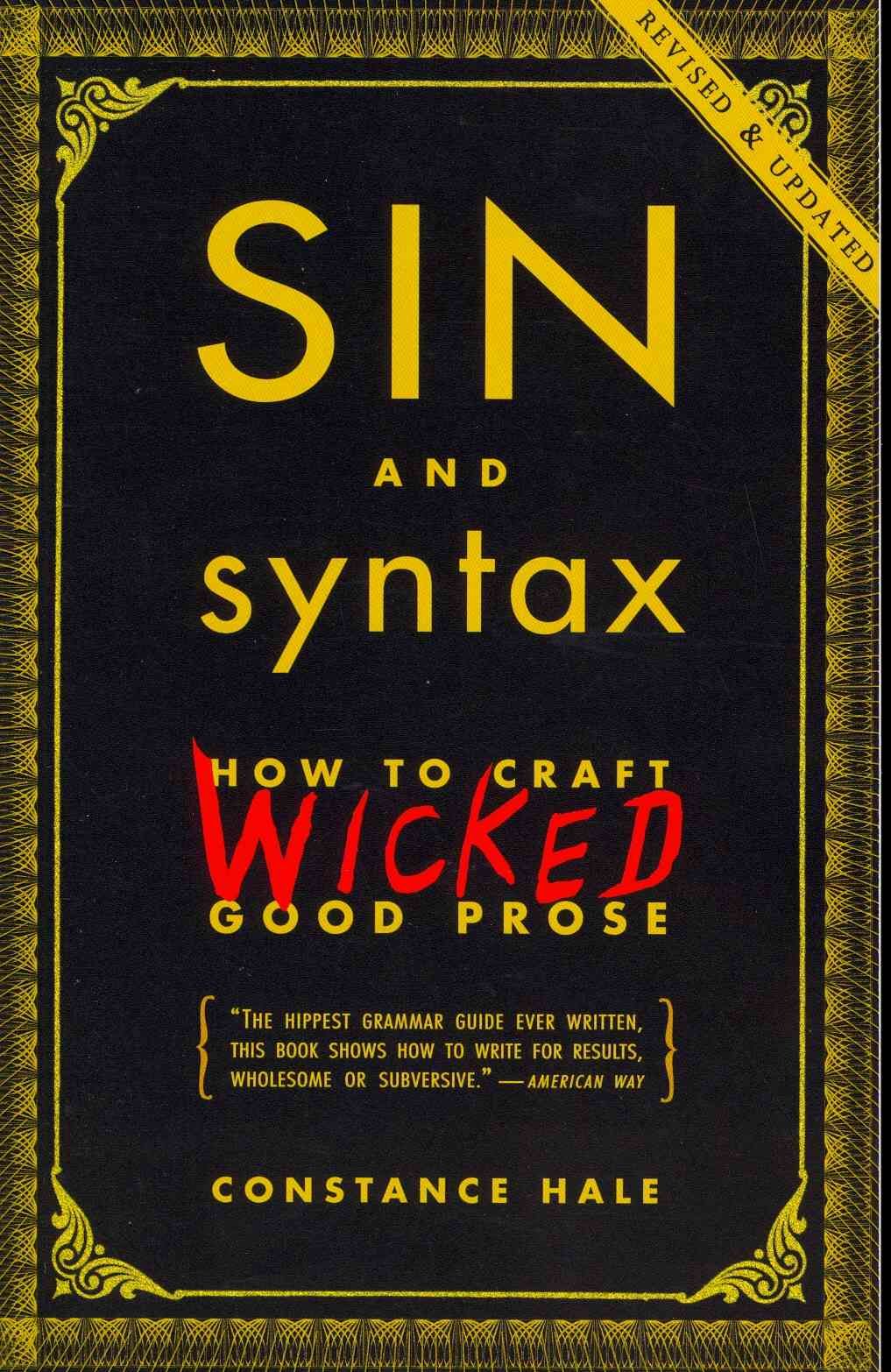 Sin and Syntax By Constance Hale 9780385346894 (Paperback)