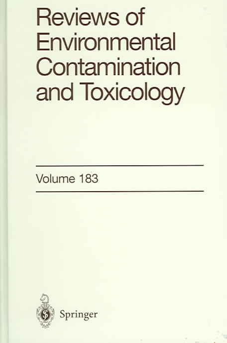 Reviews of Environmental Contamination and Toxicology 9780387208442