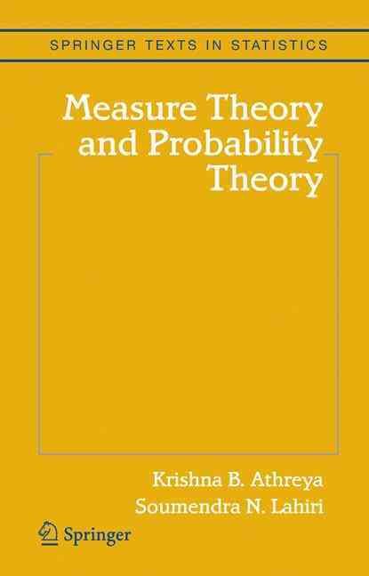 Measure Theory and Probability Theory 9780387329031 (Hardback)