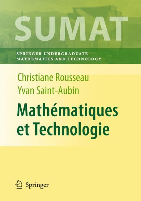 Mathématiques Et Technologie 9780387692128 (Hardback)