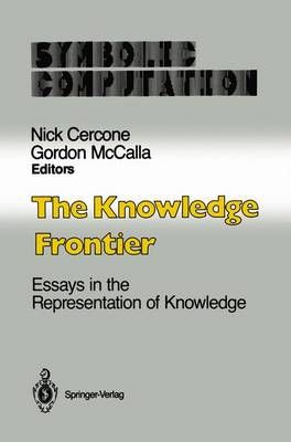 The Knowledge Frontier By Nick Cercone, Gordon McCalla 9780387965574