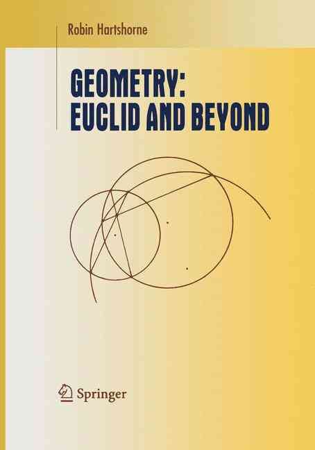 Geometry By Robin Hartshorne 9780387986500 (Hardback)