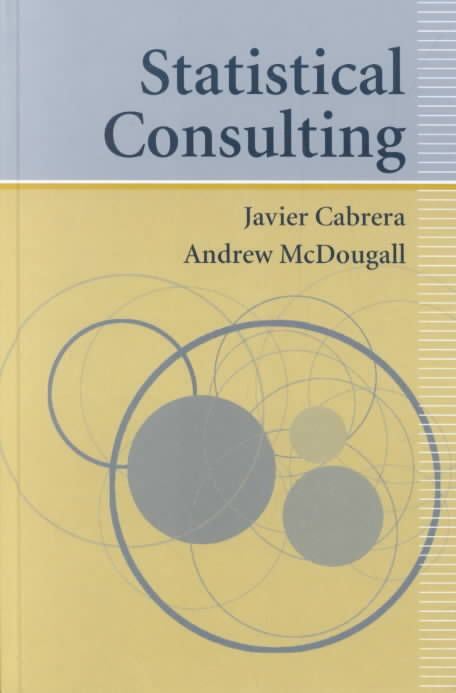 Statistical Consulting By Javier Cabrera, Andrew McDougall (Hardback)