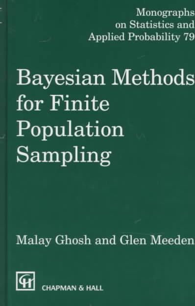 Bayesian Methods for Finite Population Sampling 9780412987717