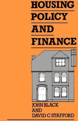 Housing Policy and Finance By Black, John 9780415004206 (Paperback)