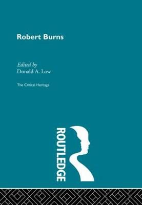 Robert Burns By Donald A. Low 9780415134392 (Hardback)