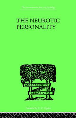 The Neurotic Personality By R G Gordon 9780415209267 (Hardback)