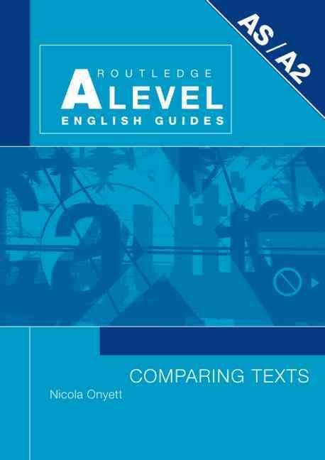 Comparing Texts By Nicola Onyett 9780415328593 (Paperback)
