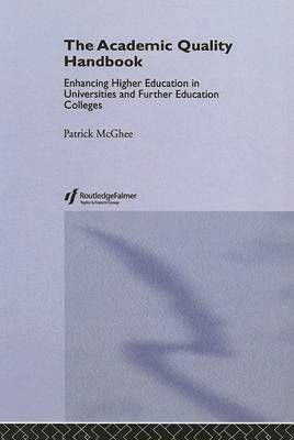 The Academic Quality Handbook By Patrick McGhee 9780415335102