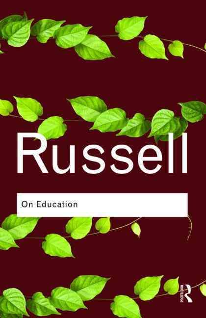 On Education By Bertrand Russell 9780415487405 (Paperback)