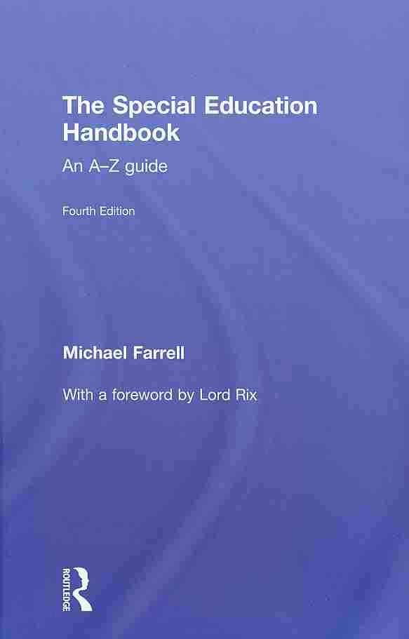The Special Education Handbook By Michael Farrell 9780415490191