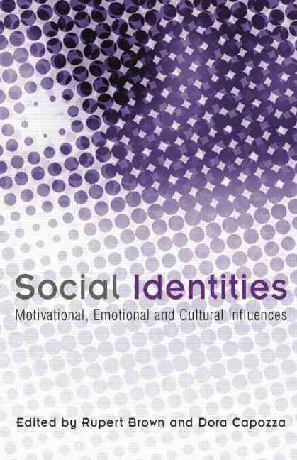 Social Identities By Rupert Brown (editor), Dora Capozza (editor)