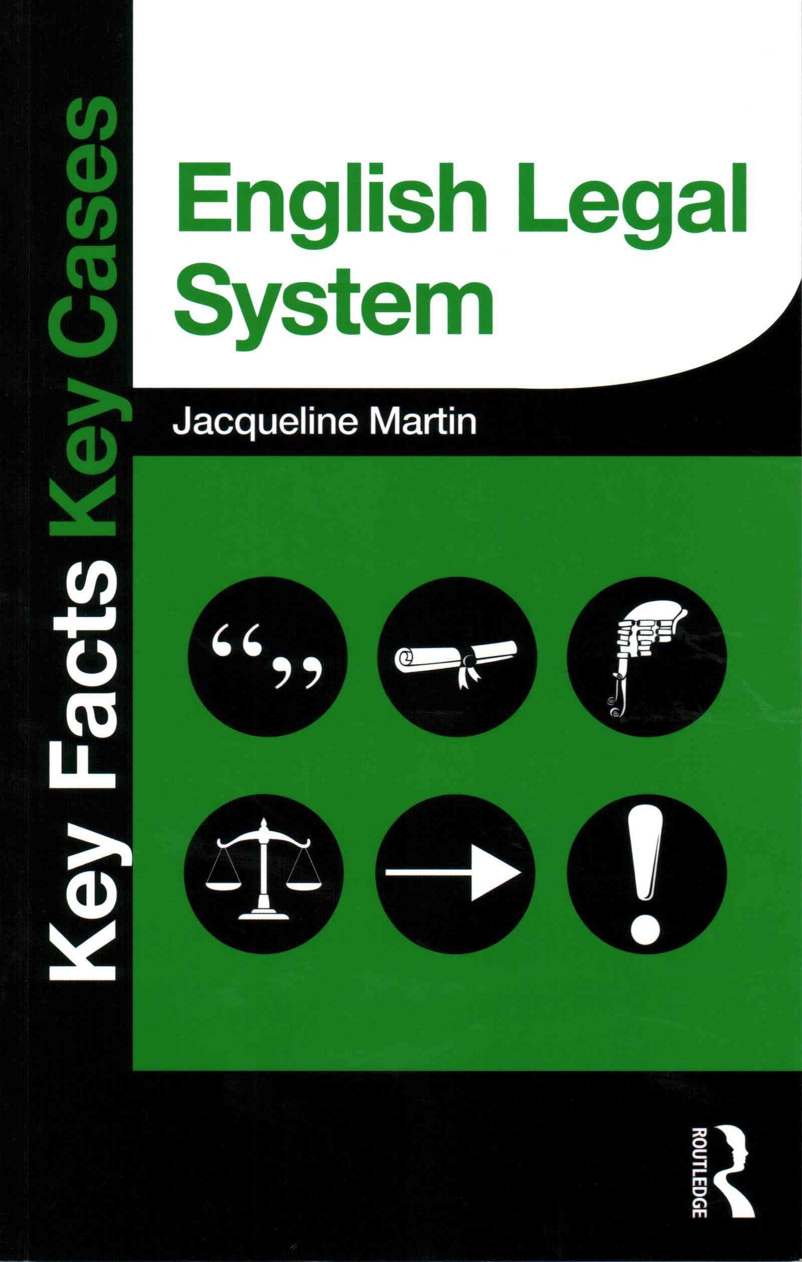English Legal System By Jacqueline Martin 9780415833264 (Paperback)