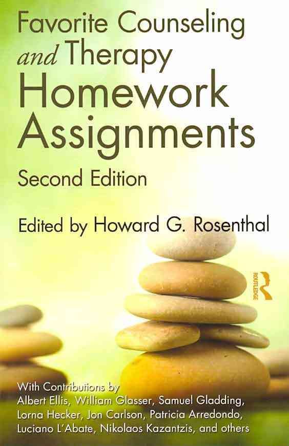 Favorite Counseling and Therapy Homework Assignments 9780415871051