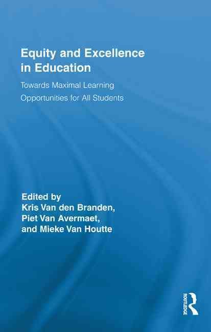 Equity and Excellence in Education 9780415885010 (Hardback)