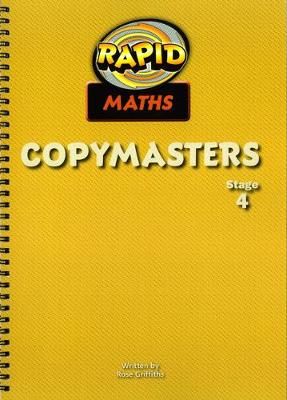 Rapid Maths. Stage 4 Copymasters By Rose Griffiths 9780435912482