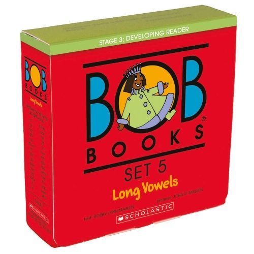 Bob Books: Set 5 Long Vowels Box Set (8 Books) By Bobby Lynn Maslen