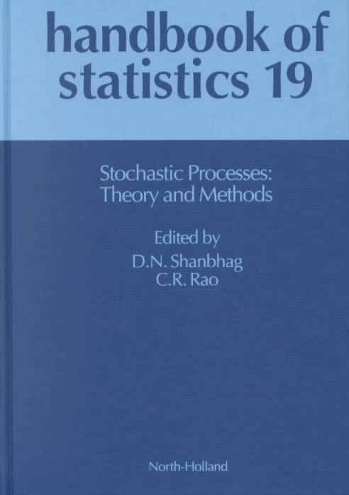 Stochastic Processes: Theory and Methods By D N Shanbhag 9780444500144