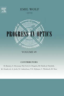 Progress in Optics By Emil Wolf (volume editor) 9780444514684