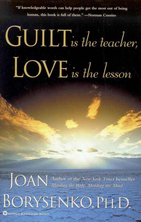 Guilt is the Teacher, Love is the Lesson By Joan Borysenko (Paperback)