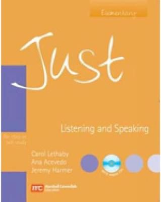 Just Listening and Speaking 9780462000428 (Paperback)