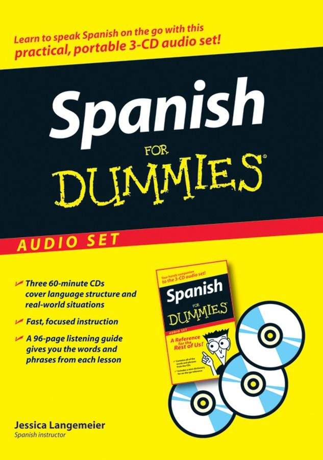 Spanish for Dummies By Jessica Langemeier 9780470095850 (CD-Audio)