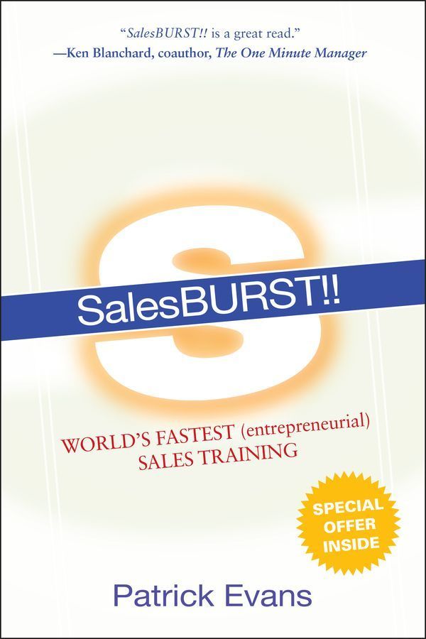 SalesBURST!! By Patrick Evans 9780470150719 (Hardback)
