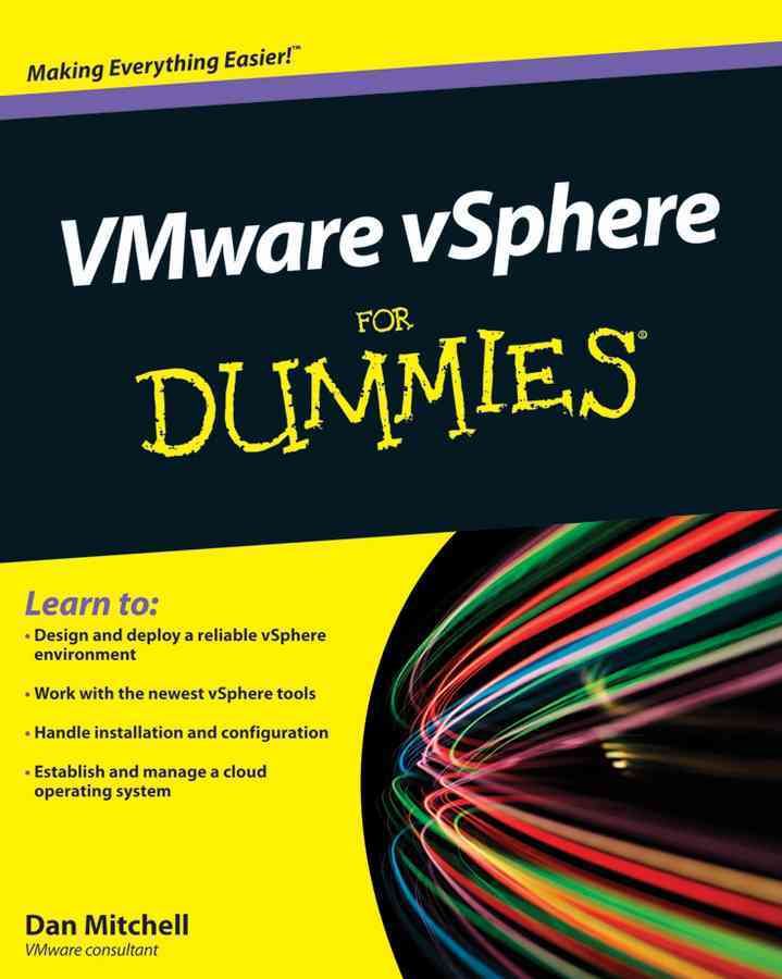 VMware vSphere for Dummies By Daniel Mitchell 9780470768723