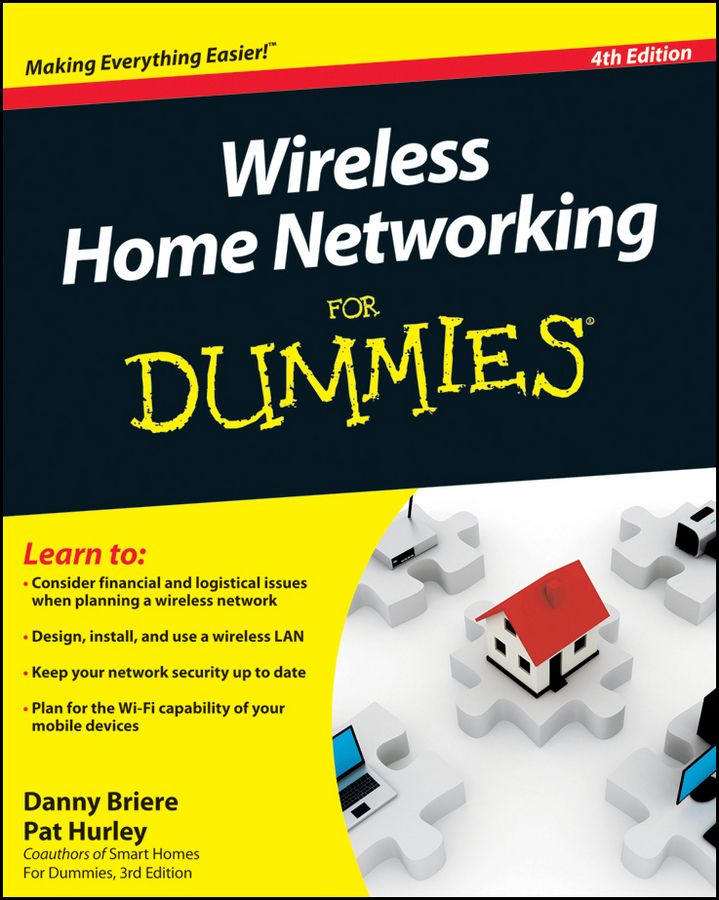 Wireless Home Networking For Dummies, 4e By D Briere 9780470877258