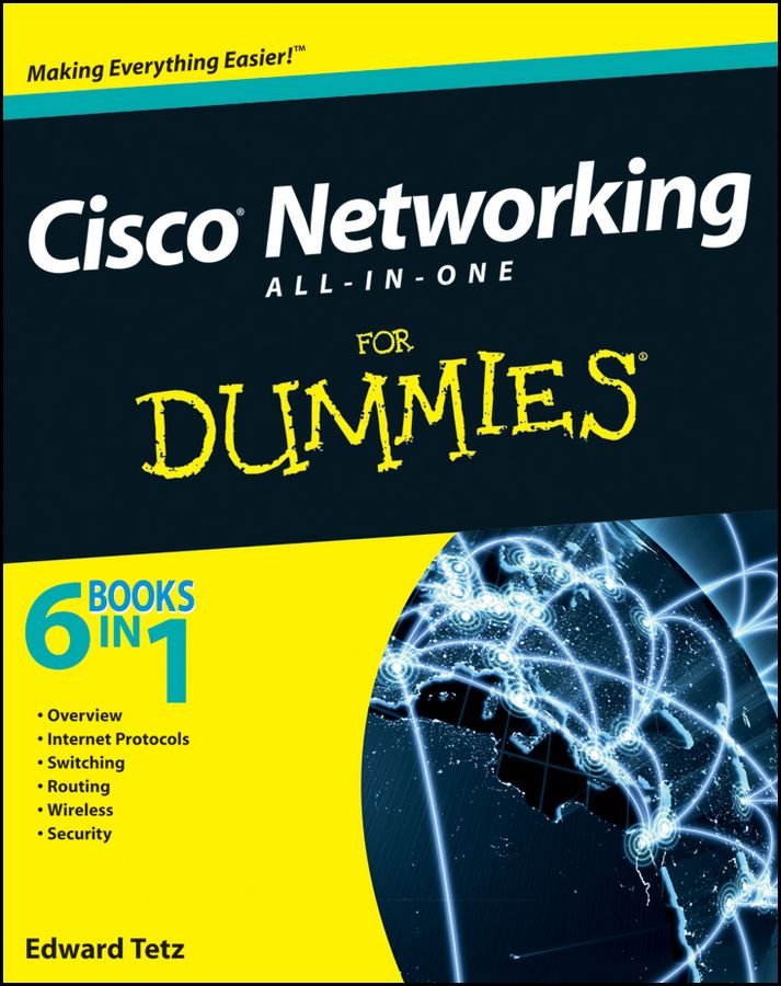Cisco Networking All-in-One for Dummies By Edward Tetz 9780470945582