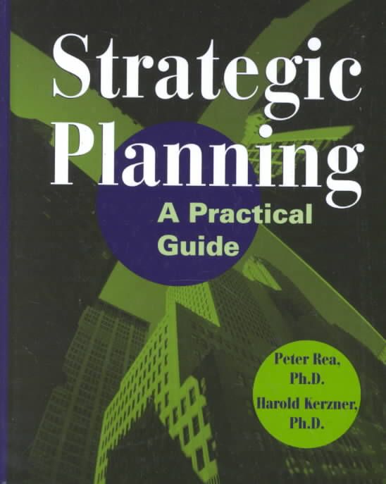Strategic Planning By P Rea 9780471291978 (Paperback)