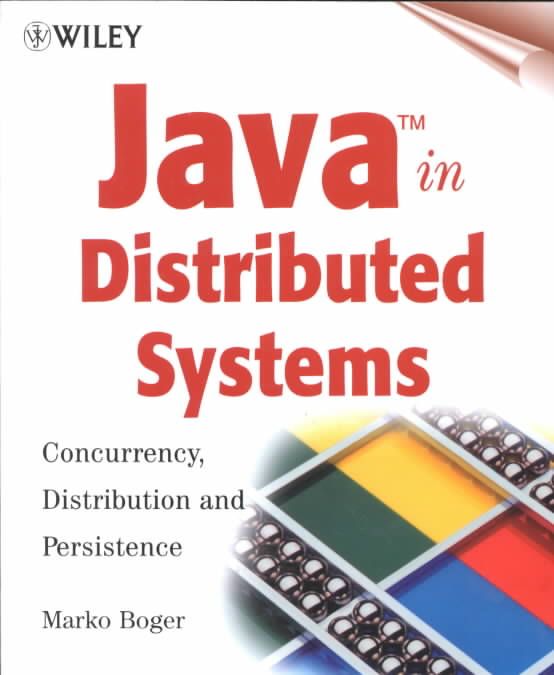 Java in Distributed Systems By Marko Boger 9780471498384 (Paperback)