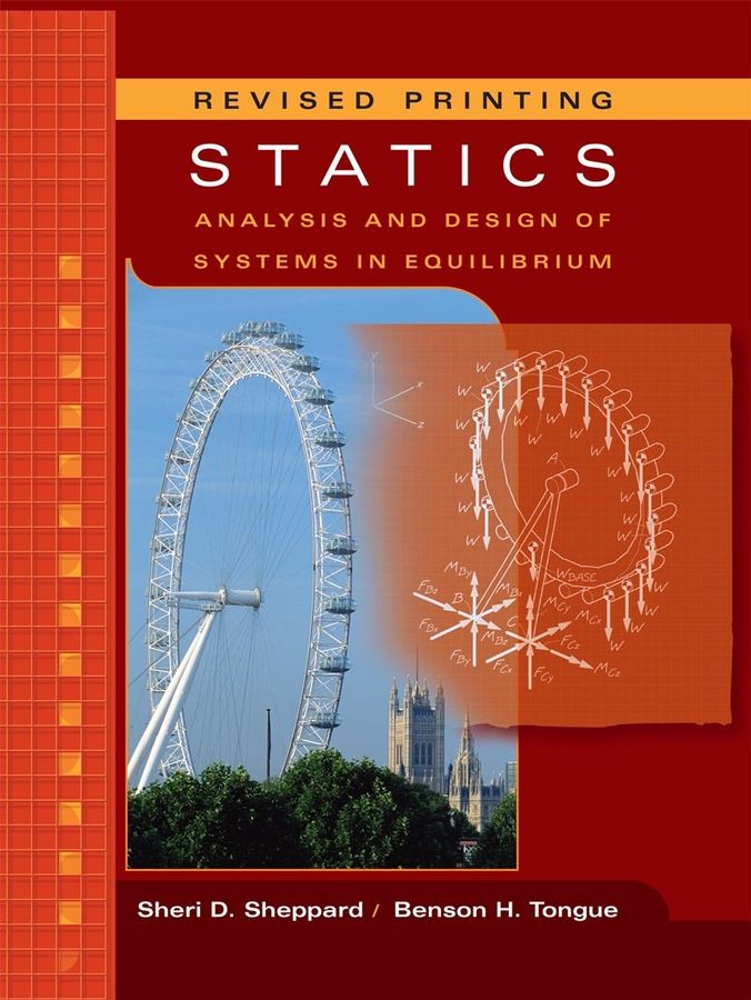 Statics By S. Sheppard, Benson H. Tongue, Thalia Anagnos 9780471947219