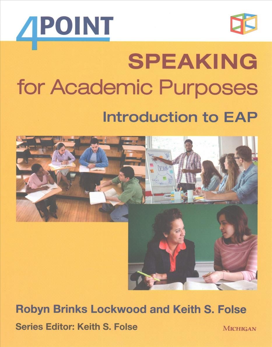 Speaking for Academic Purposes 9780472036707 (Paperback)