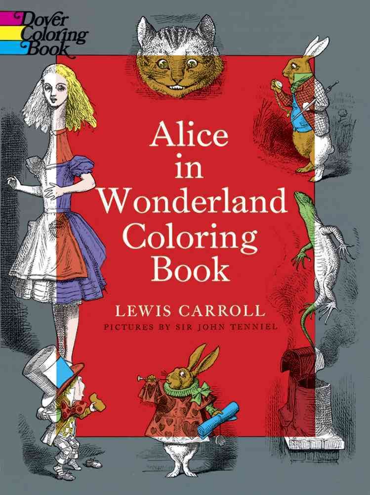 Alice in Wonderland Coloring Book By Lewis Carroll 9780486228532
