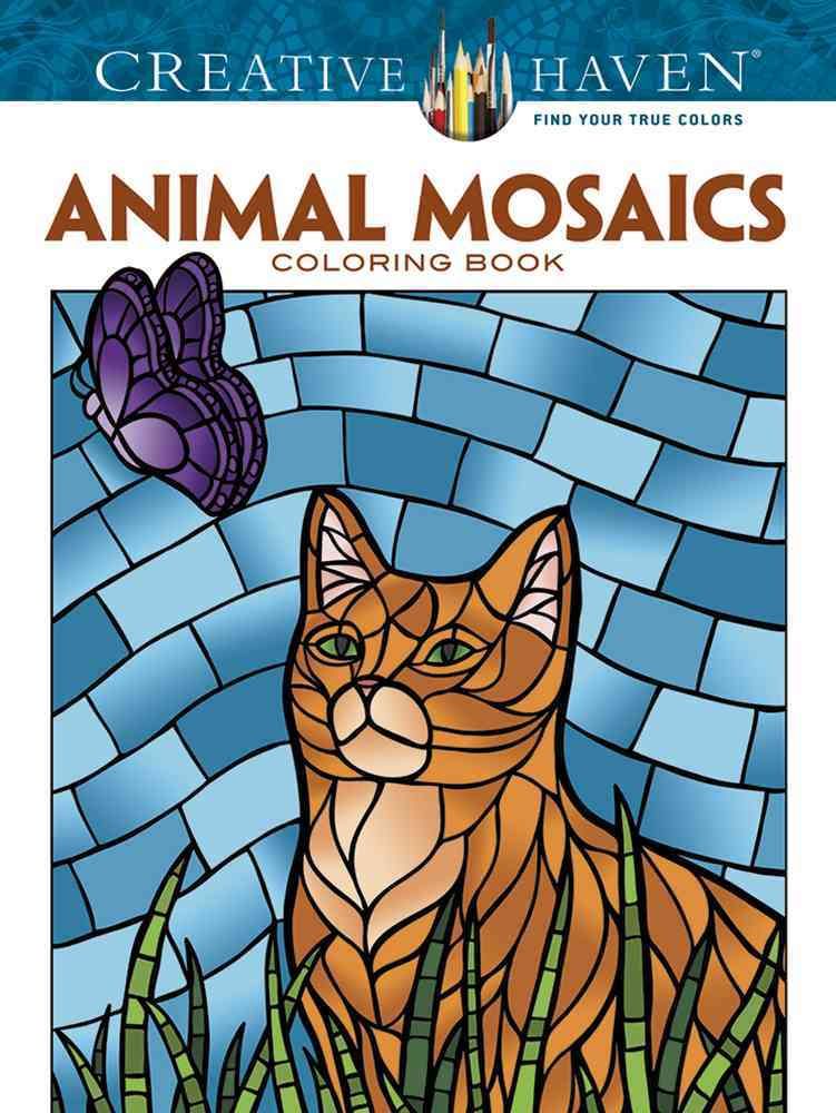 Creative Haven Animals Mosaics Coloring Book By Jessica Mazurkiewicz