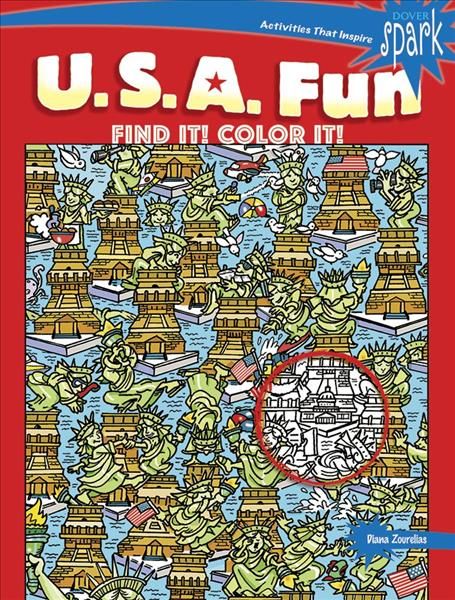 SPARK U.S.A. Fun Find It! Color It! By Diana Zourelias 9780486818931
