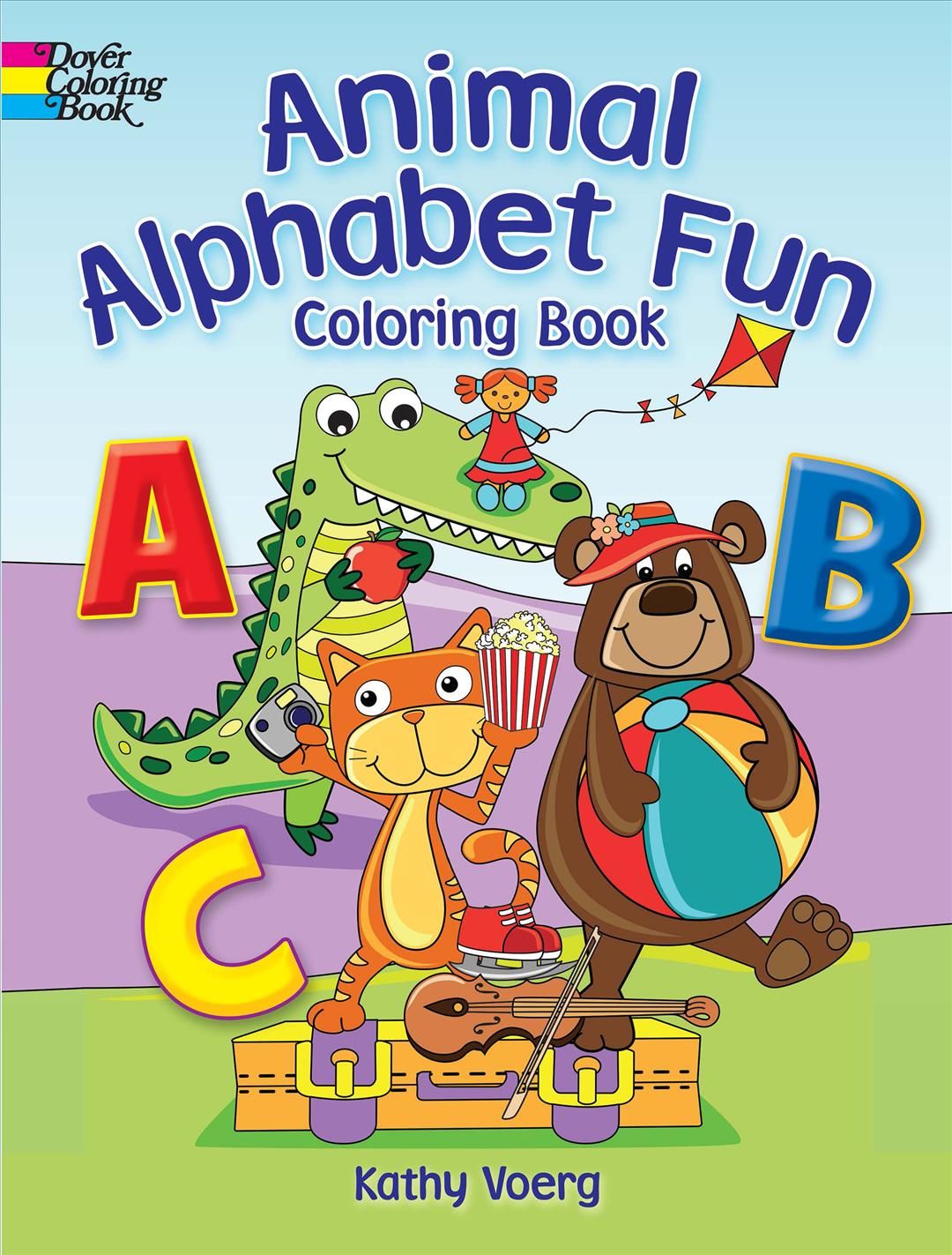 Animal Alphabet Fun Coloring Book By Kathy Voerg 9780486836508 (Book)