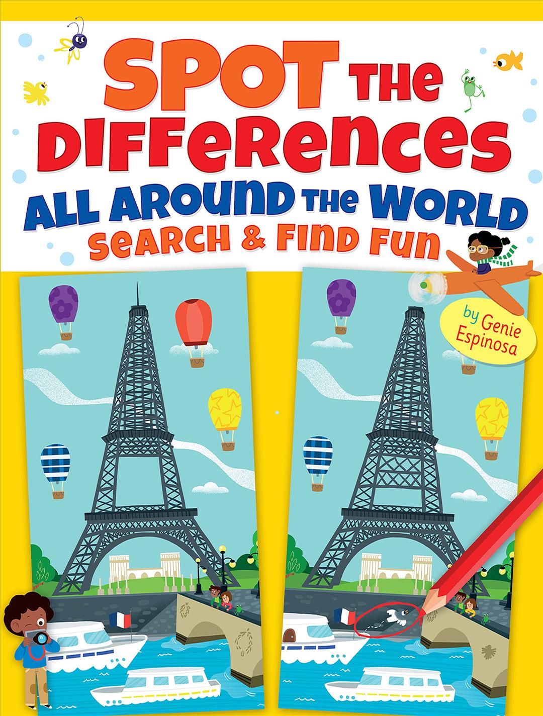 Spot the Differences All Around the World By Genie Espinosa
