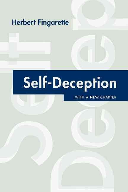 Self-Deception By Herbert Fingarette 9780520220522 (Paperback)