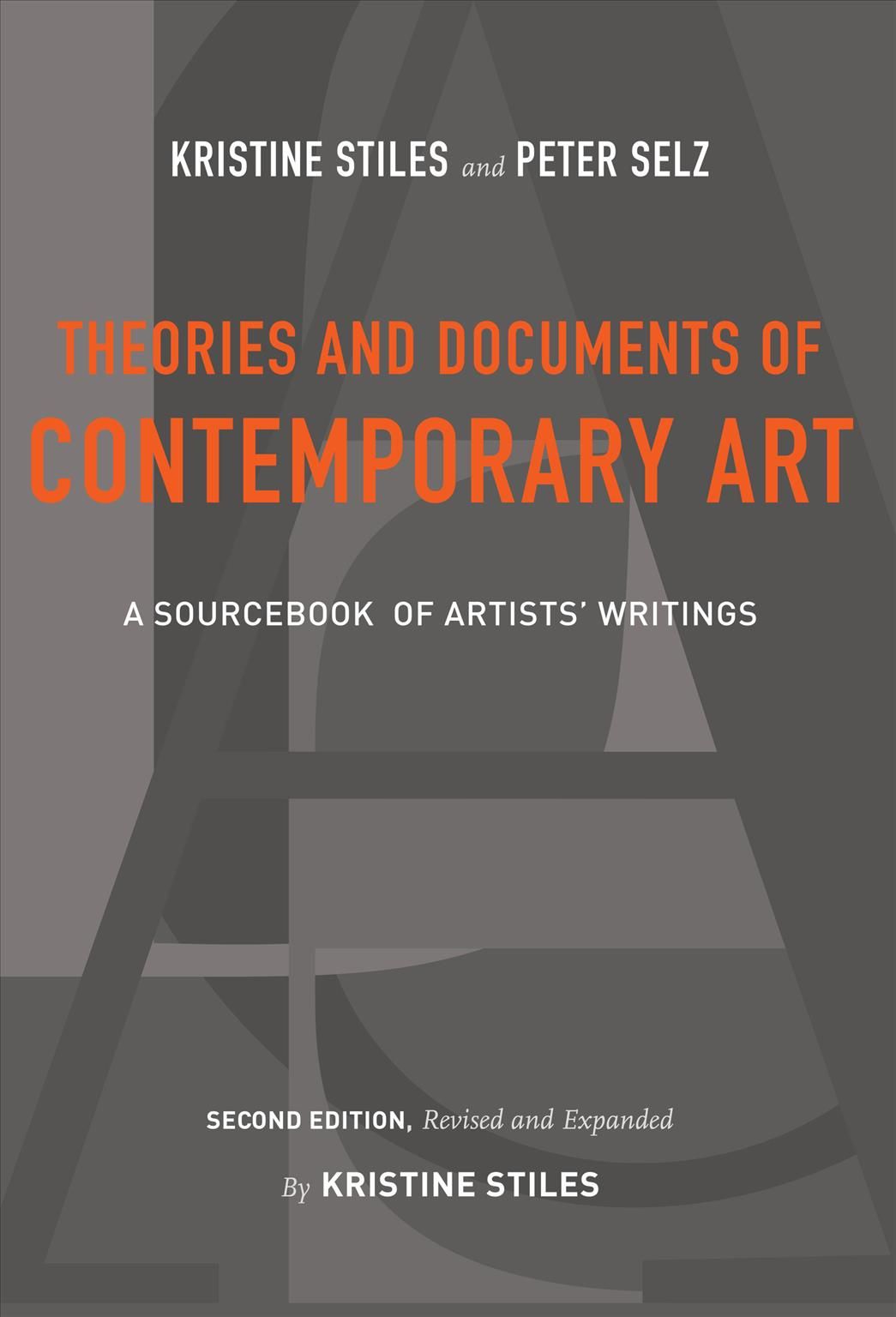 Theories and Documents of Contemporary Art 9780520257184 (Paperback)