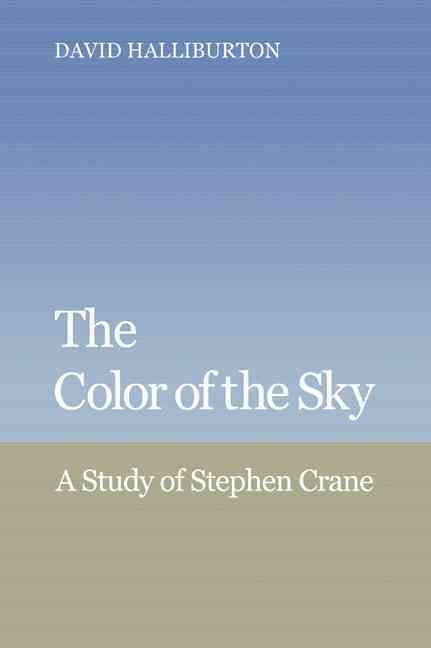 The Color of the Sky By David Halliburton 9780521065658 (Paperback)