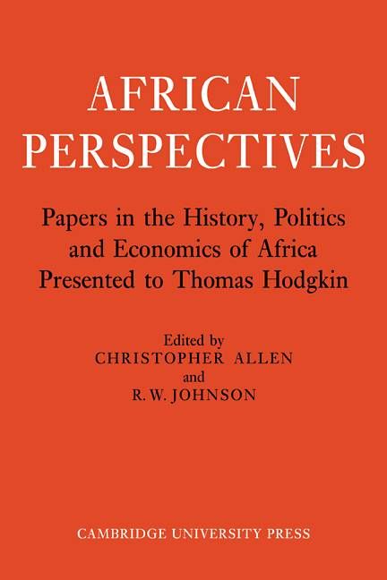 African Perspectives 9780521101998 (Paperback)