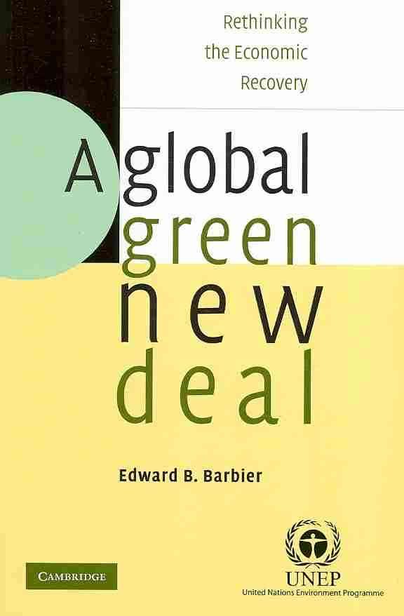 A Global Green New Deal By Edward Barbier 9780521132022 (Paperback)