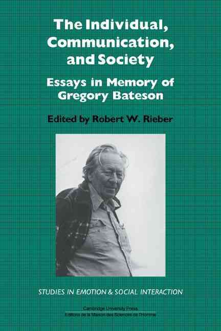 The Individual, Communication, and Society 9780521134170 (Paperback)