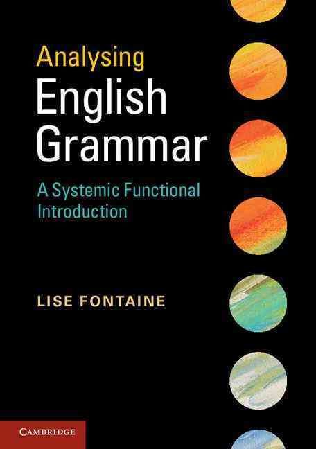 Analysing English Grammar By Lise Fontaine 9780521151931 (Paperback)